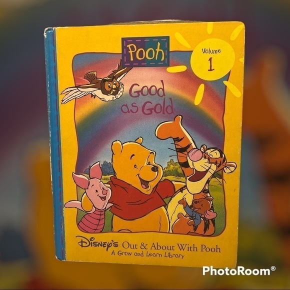Disney’s Pooh A Grow and Learn Library book Volume 1 - Picture 1 of 4